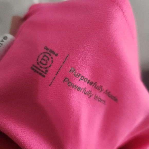 Athleta Revolution lazer cut 7/8 tight Powervita red athleisure woman small - Picture 8 of 16